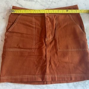 ✨NEW✨ Orange Mini Skirt